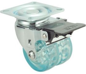 SERIE IDC-IDC Azul, Giratorio/Platina/Freno Rueda